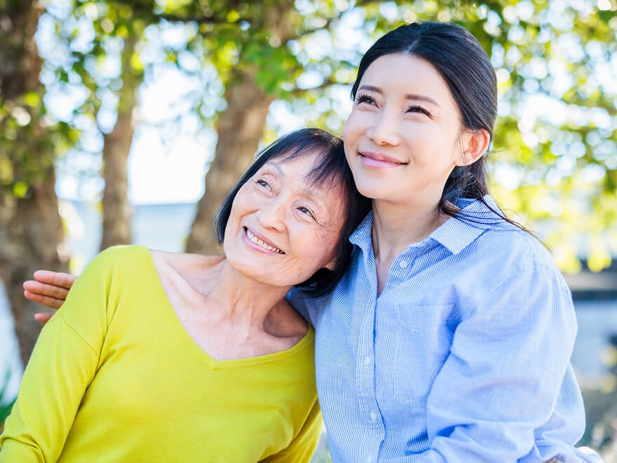 Supportive female pair lifestyle