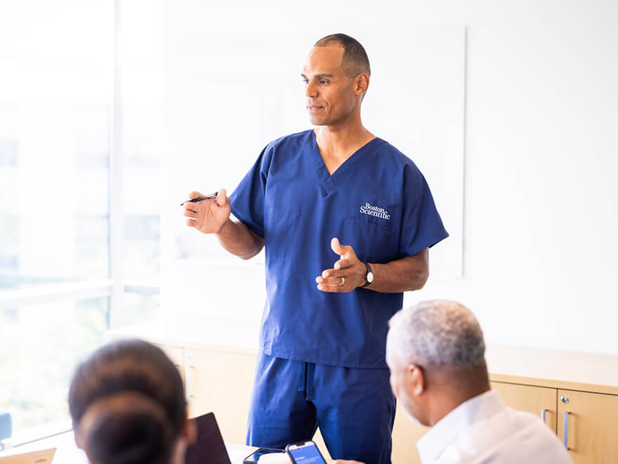 Physician presentation